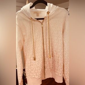 Michael Kors Zip up sweatshirt!